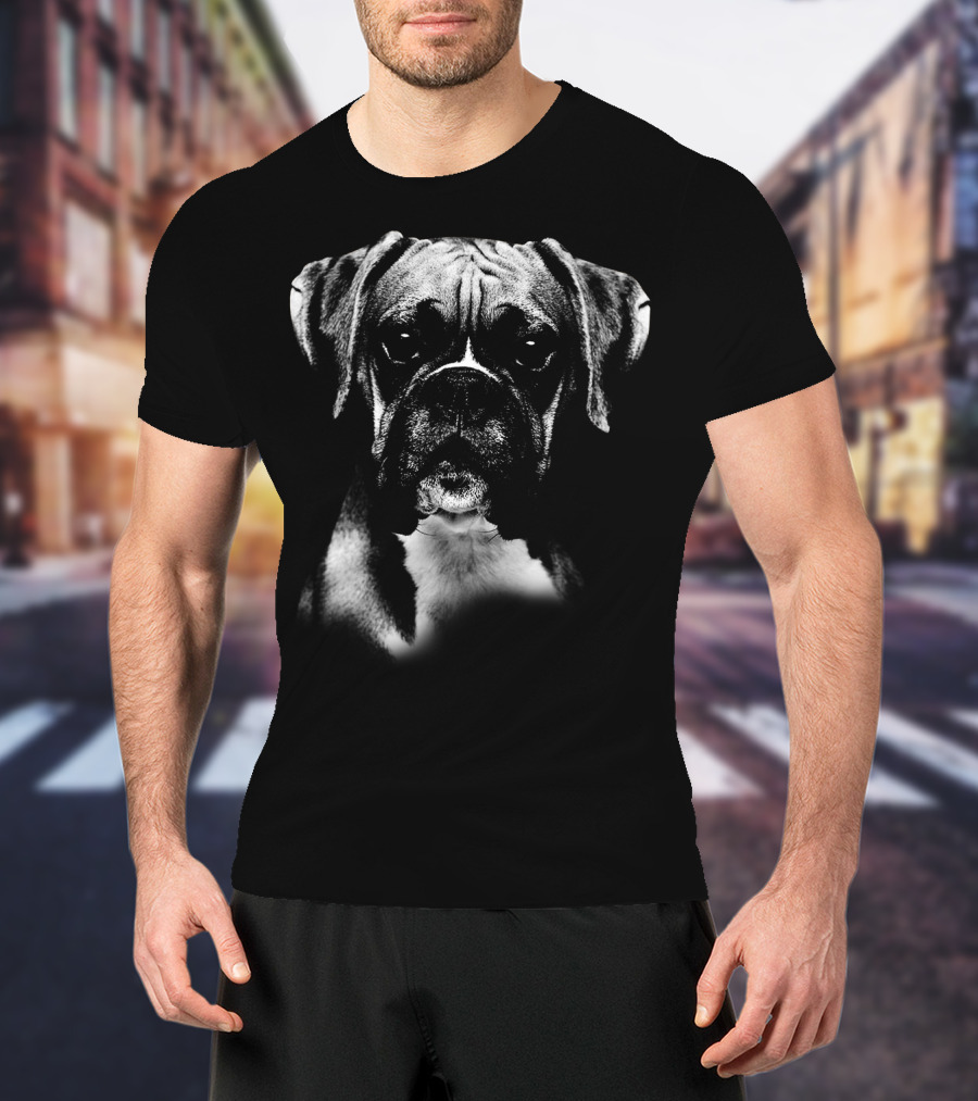 Boxer Dog Portrait Close-Up T-Shirt