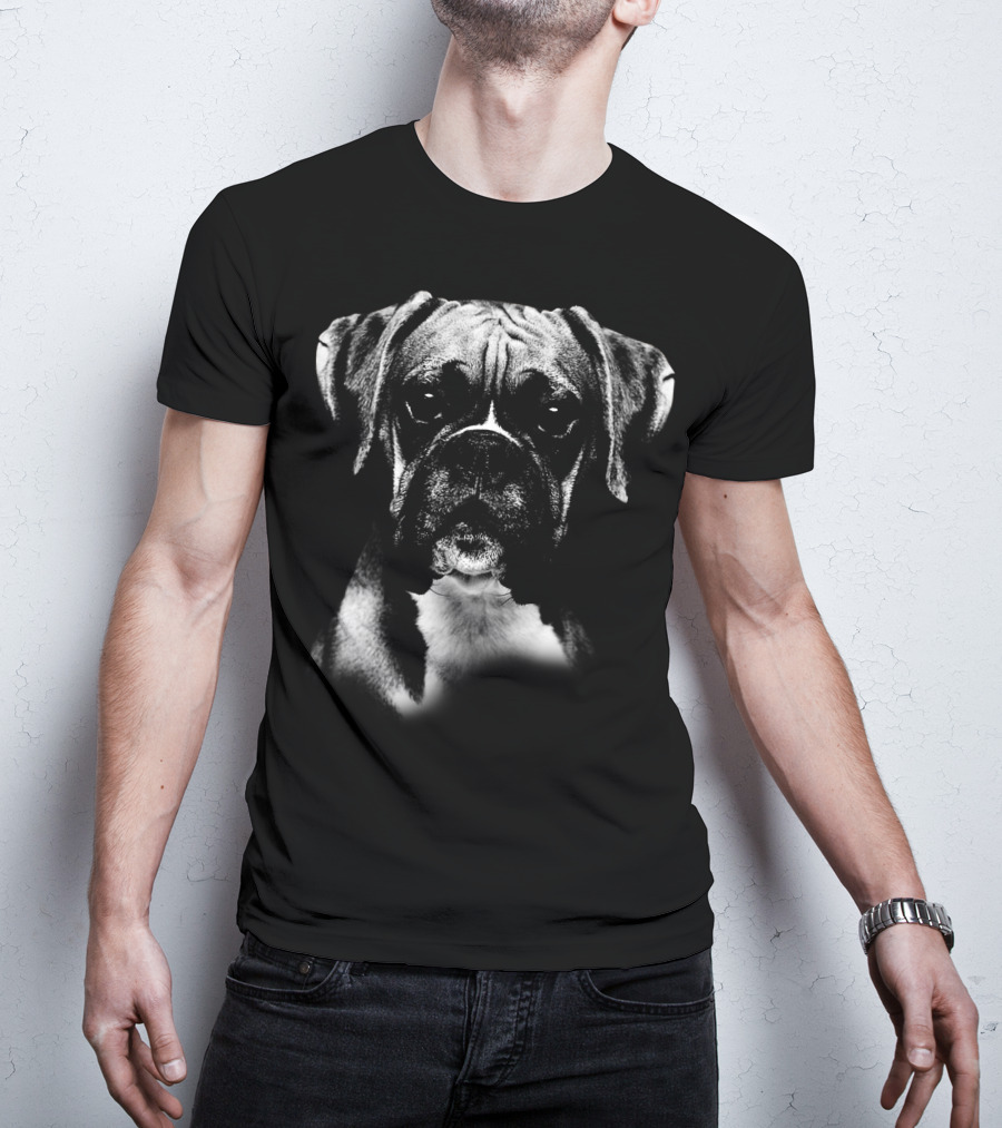 Boxer Dog Portrait Close-Up T-Shirt