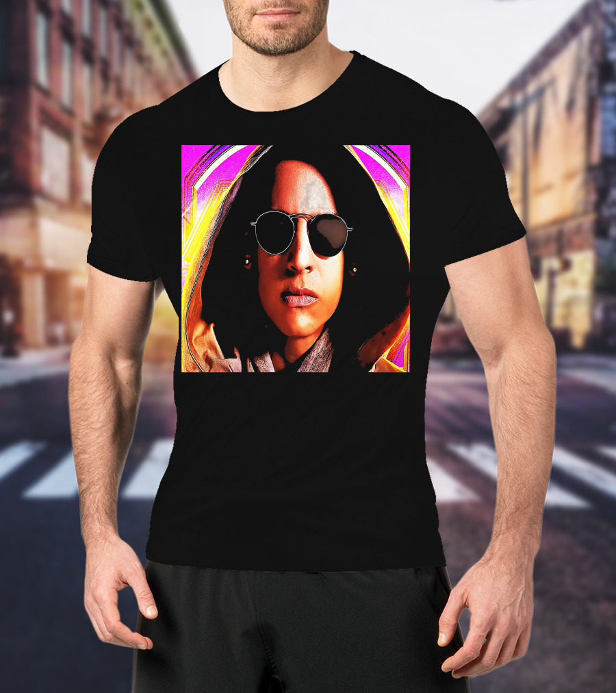 Papa Yankee Retro Neon Sunglasses T-Shirt