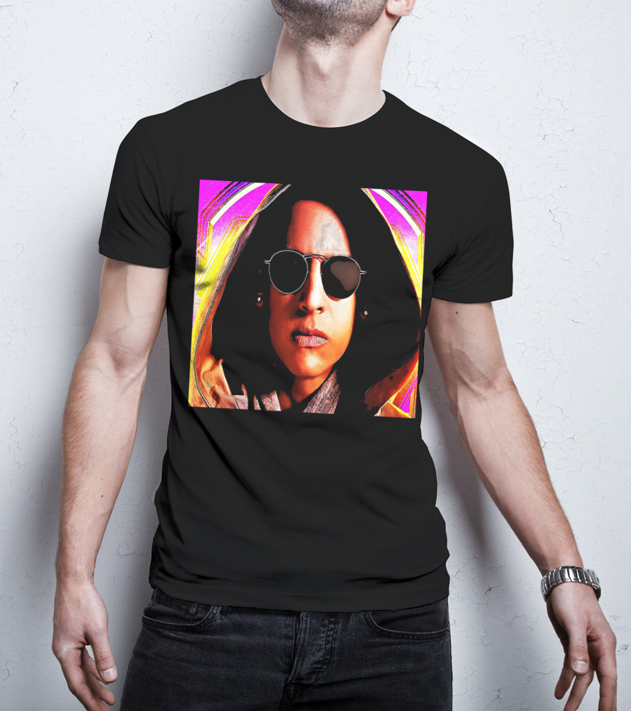 Papa Yankee Retro Neon Sunglasses T-Shirt