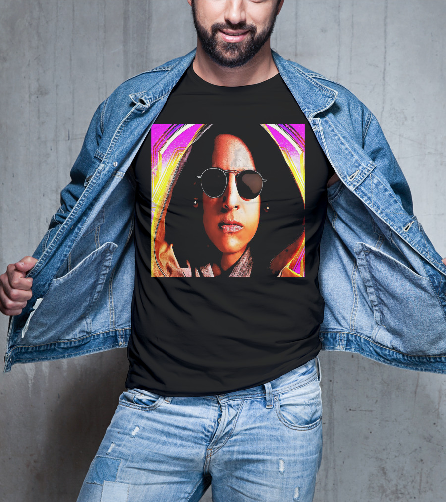 Papa Yankee Retro Neon Sunglasses T-Shirt