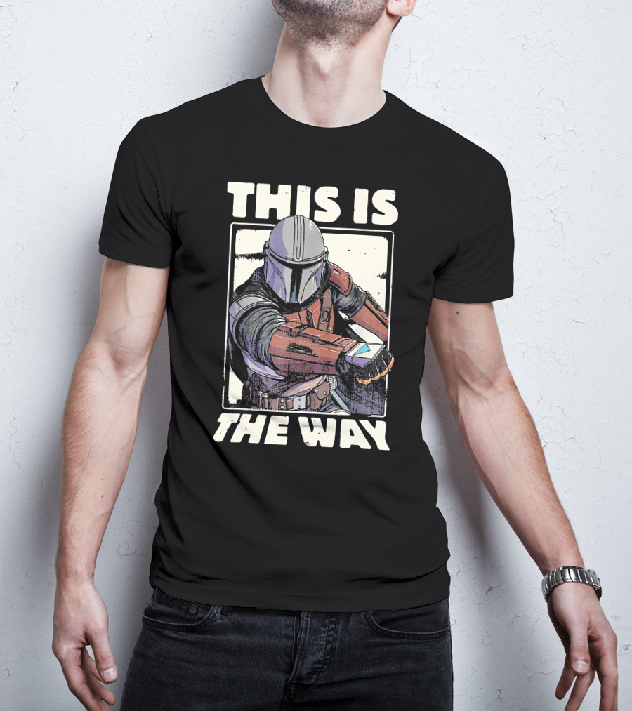 This Is The Way Mandalorian Warrior Emblem T-Shirt