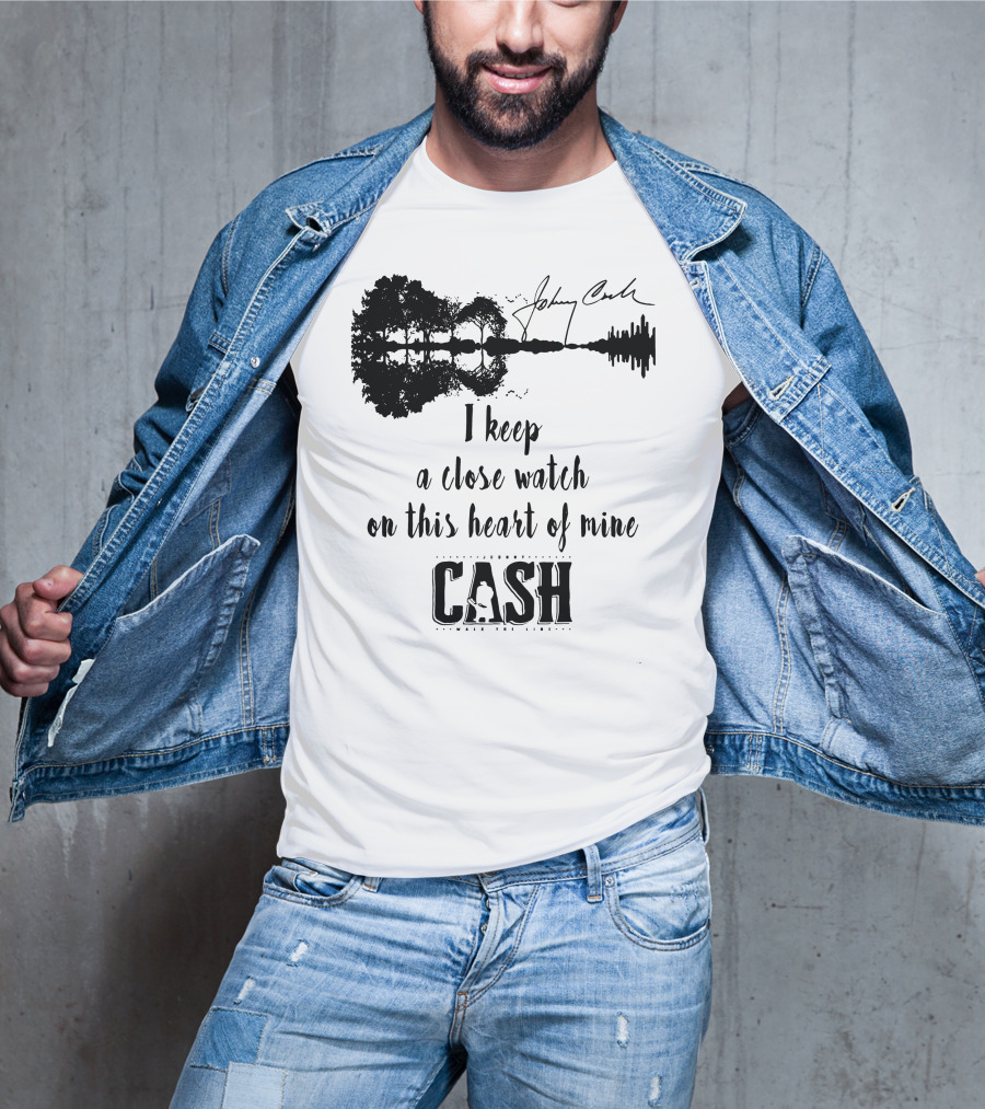 Johnny Cash I Keep A Close Watch On This Heart Of Mine T-Shirt
