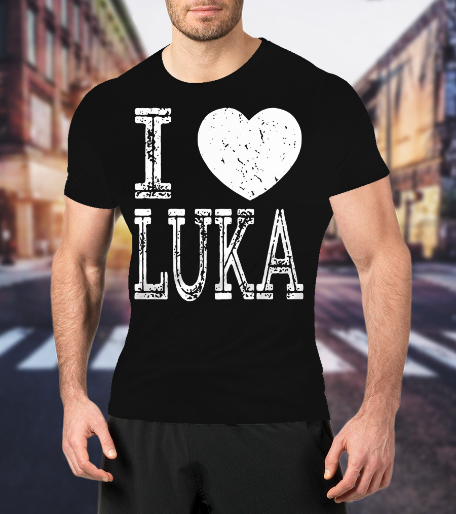 I Love Luka Basketball NFL T-Shirt