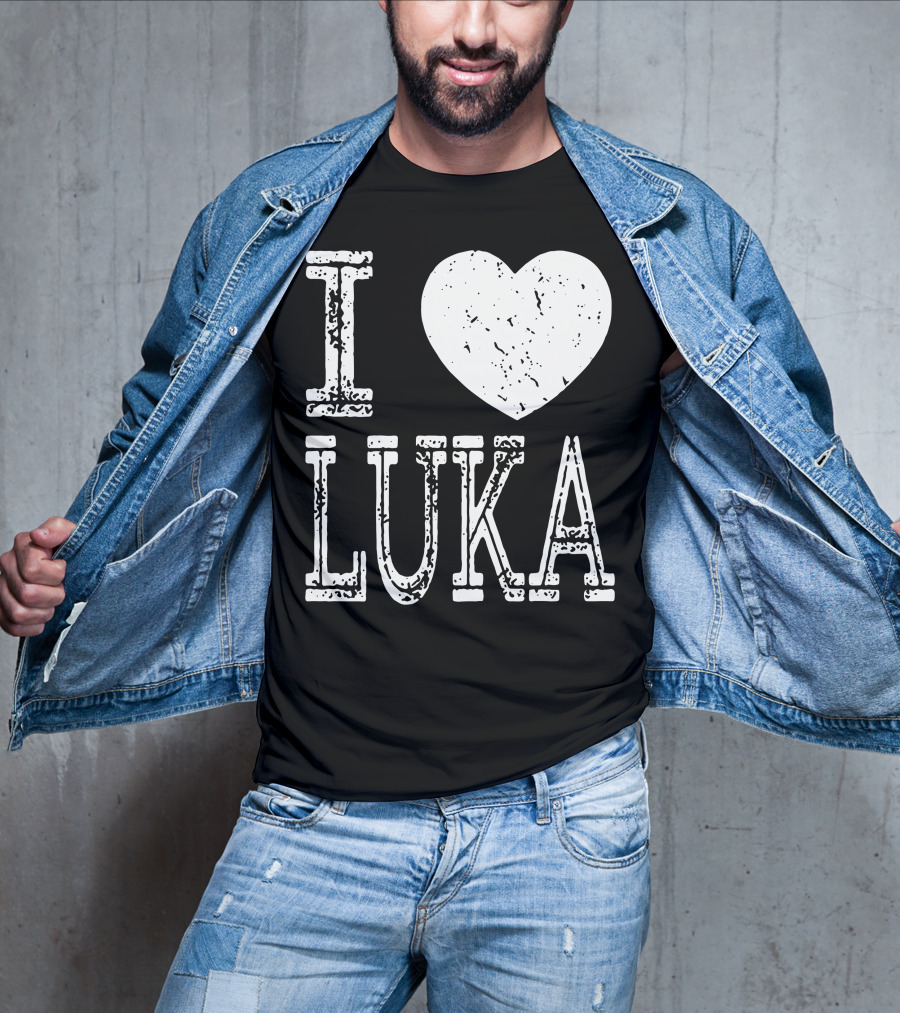 I Love Luka Basketball NFL T-Shirt