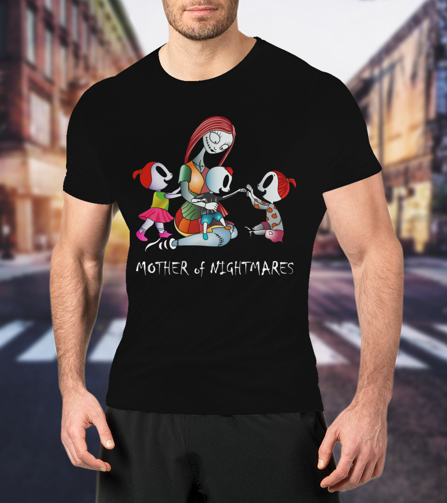 Mother Of Nightmares Family Halloween Skeleton Characters T-Shirt