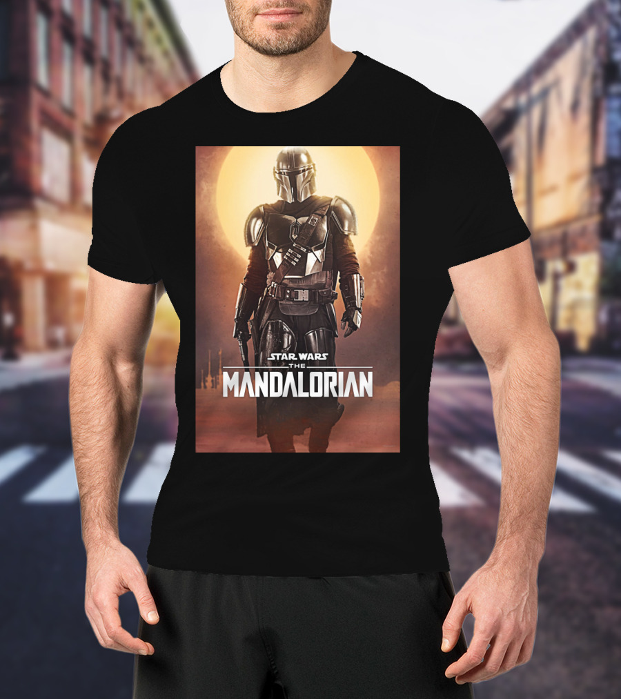 Star Wars The Mandalorian Bounty Hunter T-Shirt