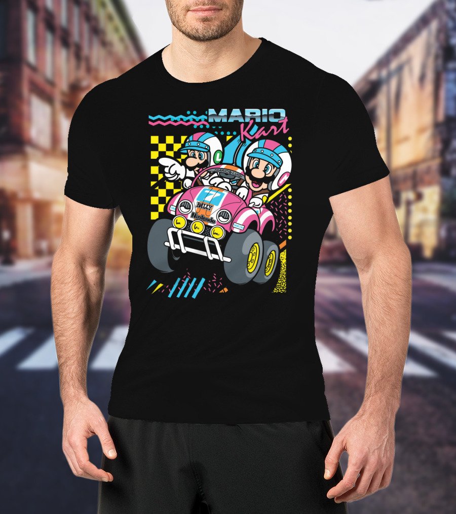 Mario Kart Super Rally Nintendo Racing Adventure T-Shirt