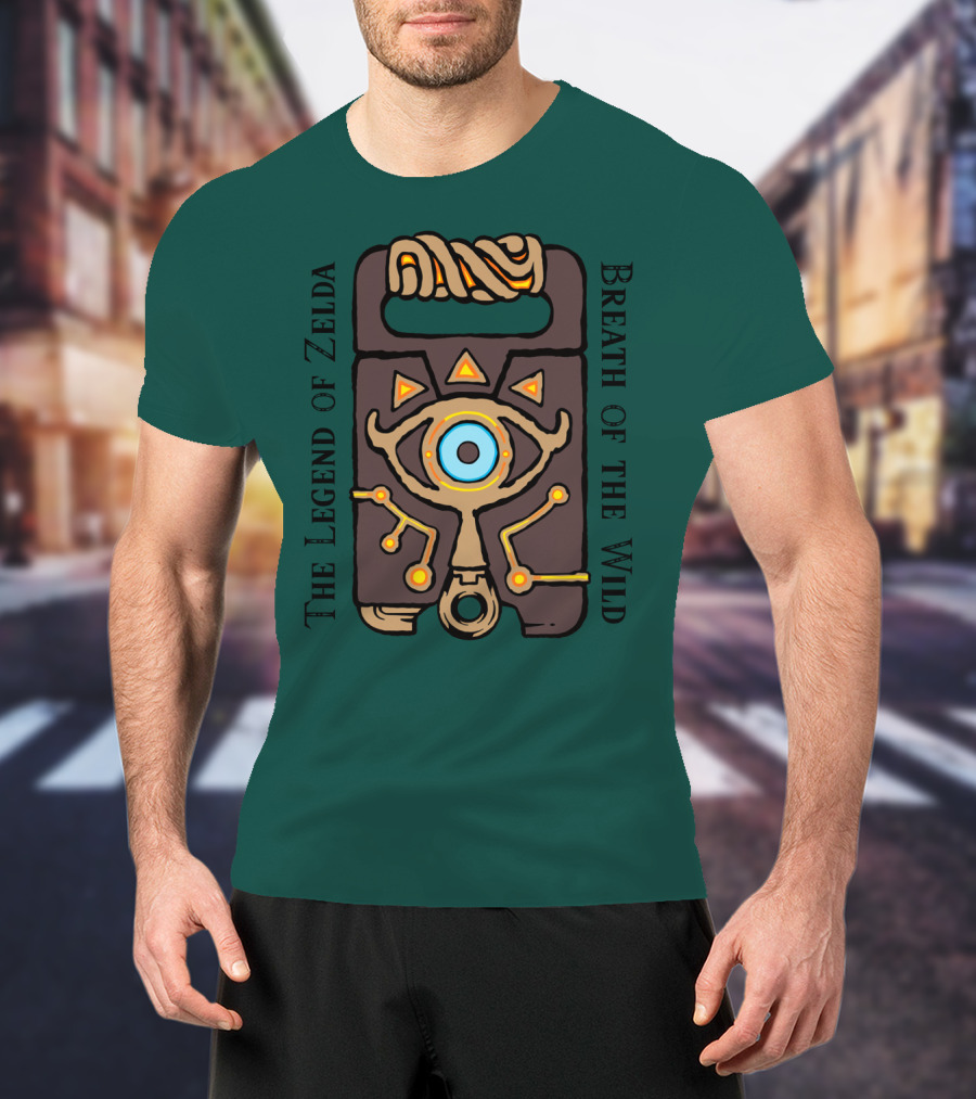 The Legend Of Zelda Breath Of The Wild Sheikah Slate Eye T-Shirt