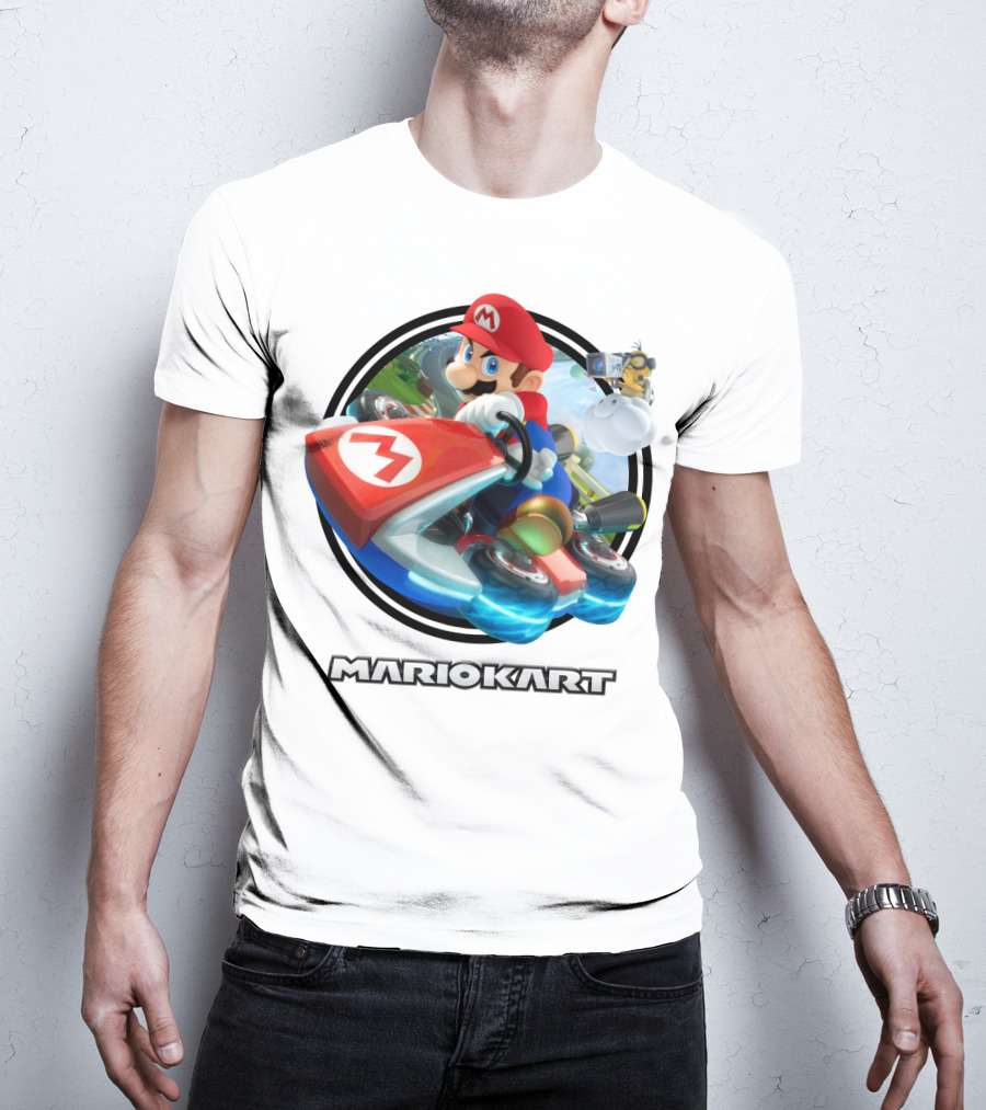 Mario Kart Racing Adventure With Iconic Game Characters T-Shirt