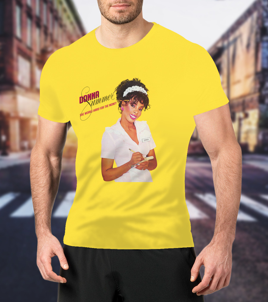 Donna Summer She Works Hard For The Money T-Shirt