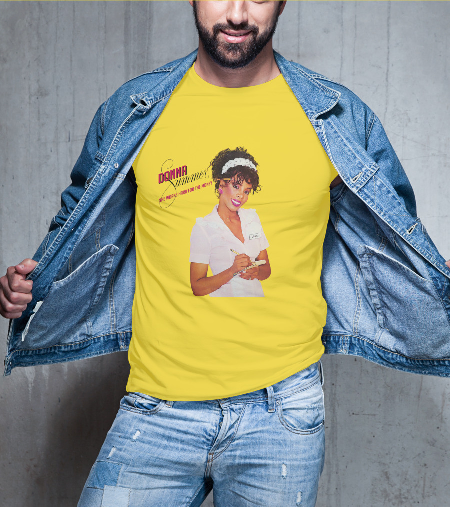 Donna Summer She Works Hard For The Money T-Shirt