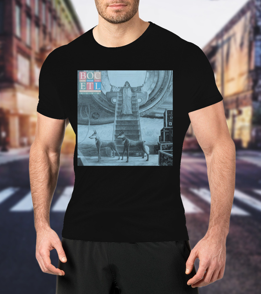 BOC Extraterrestrial Live Blue Öyster Cult ETL Retro T-Shirt