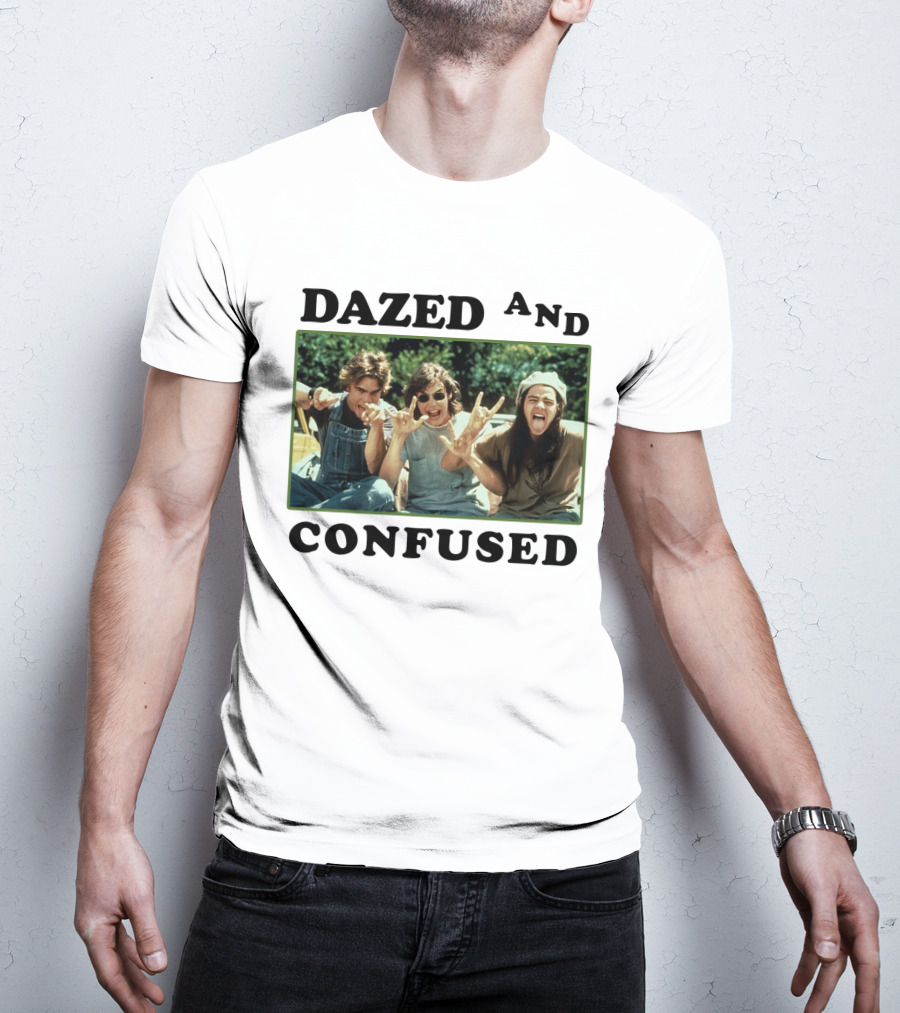 Dazed And Confused 1993 Movie Cast Rock Hands Scene T-Shirt