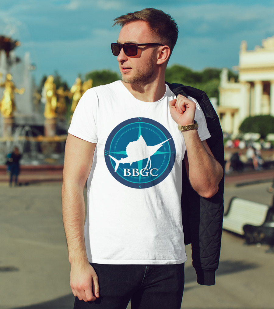 Bimini Big Game Club BBGC Sailfish Compass T-Shirt