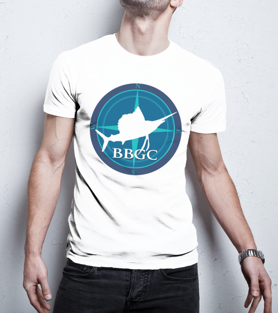 Bimini Big Game Club BBGC Sailfish Compass T-Shirt