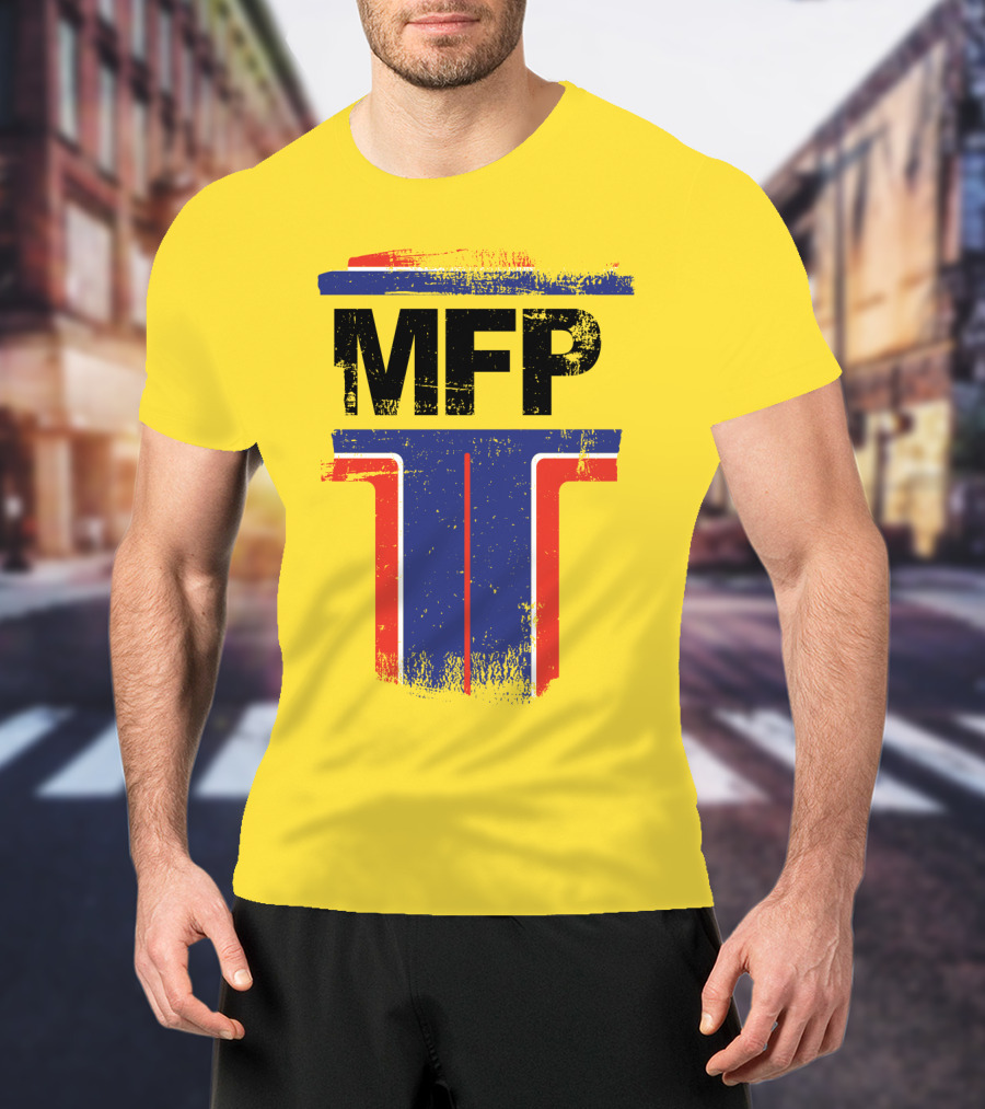 Mad Max MFP Main Force Patrol Vintage Logo Ao Vang T-Shirt