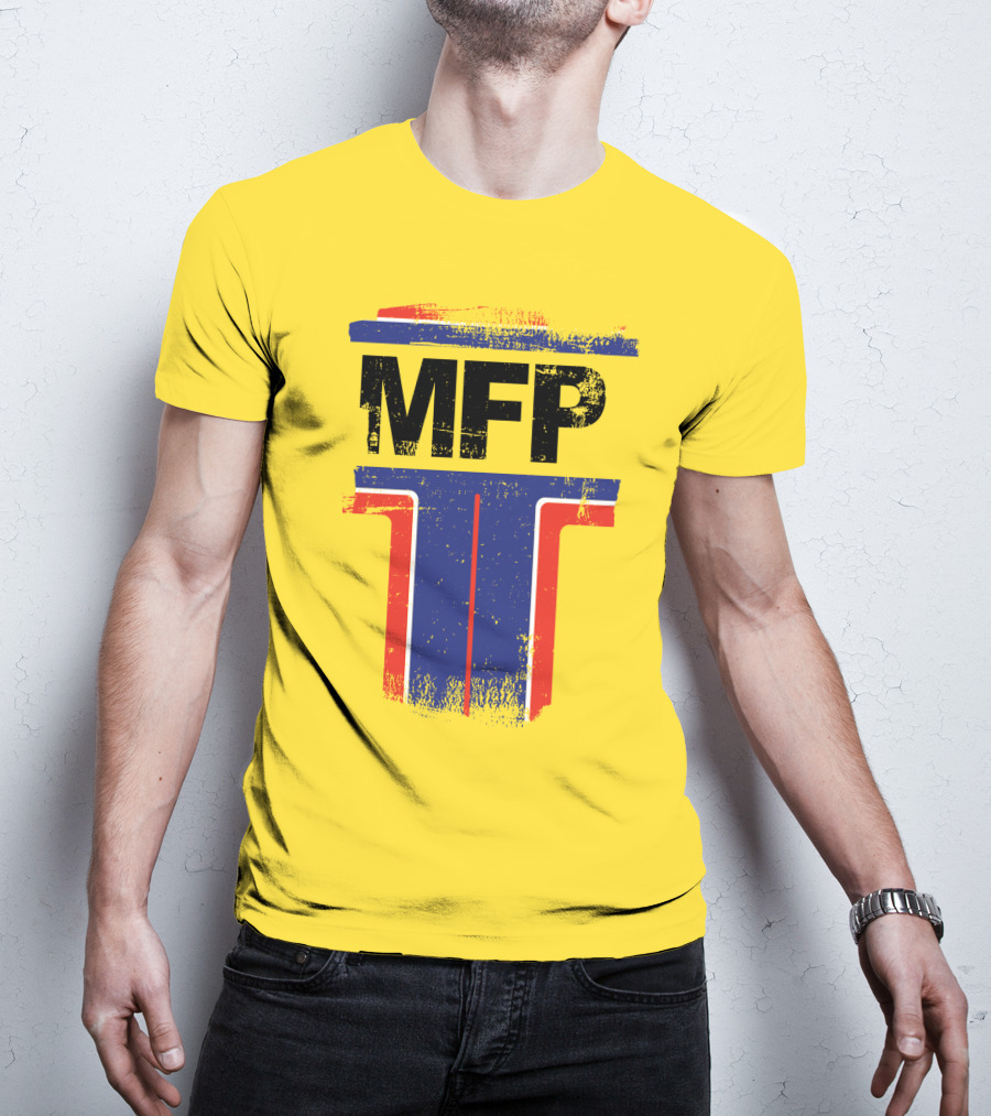 Mad Max MFP Main Force Patrol Vintage Logo Ao Vang T-Shirt