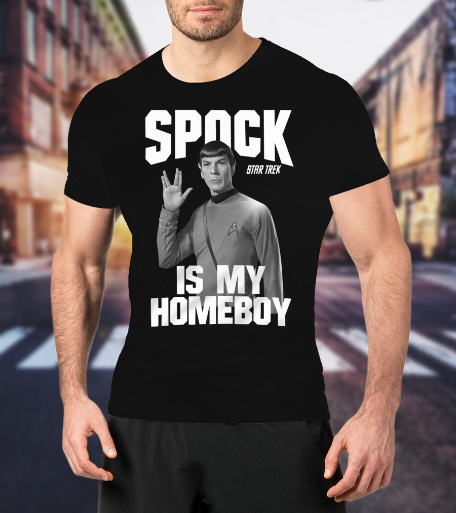 Spock Star Trek Is My Homeboy T-Shirt