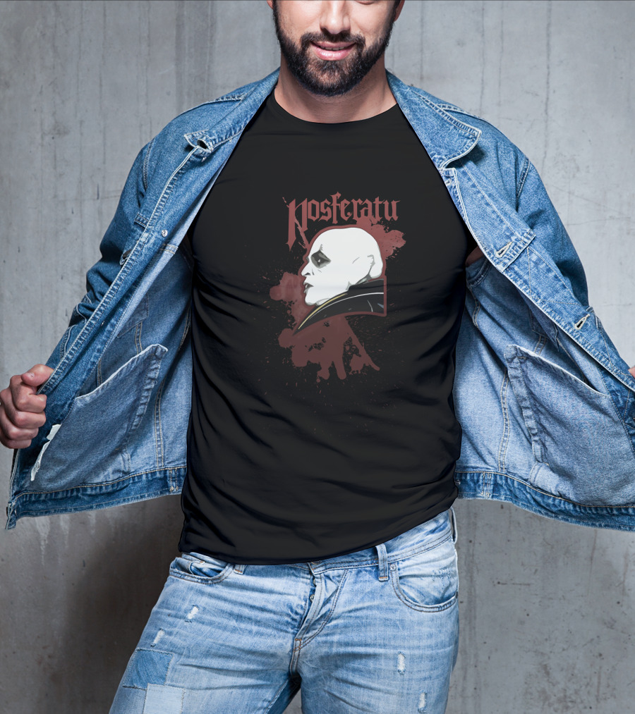 Nosferatu Vampire Splatter T-Shirt