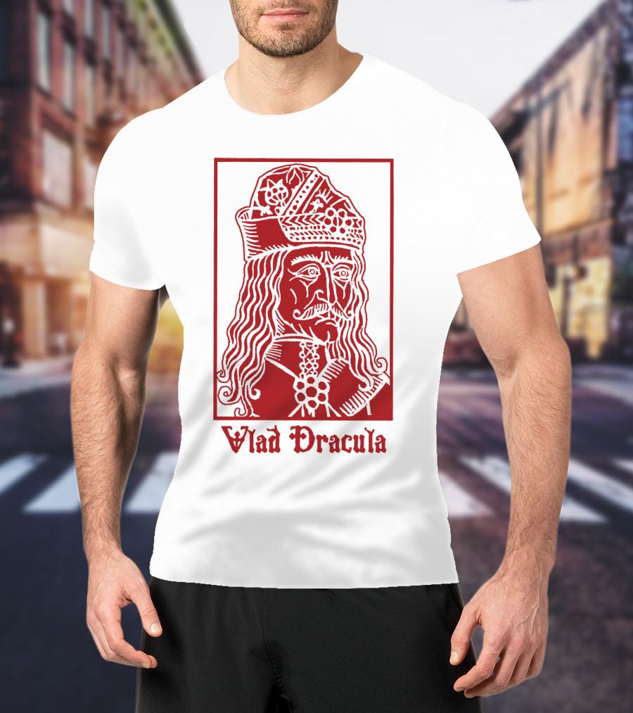 Vlad Dracula Vampire Icon Gothic T-Shirt