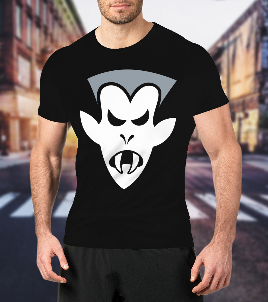 Halloween Angry Vampire Face T-Shirt