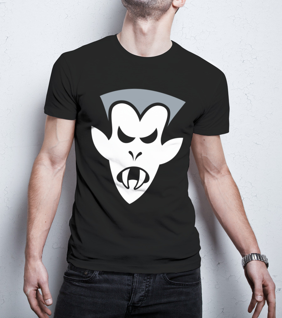 Halloween Angry Vampire Face T-Shirt