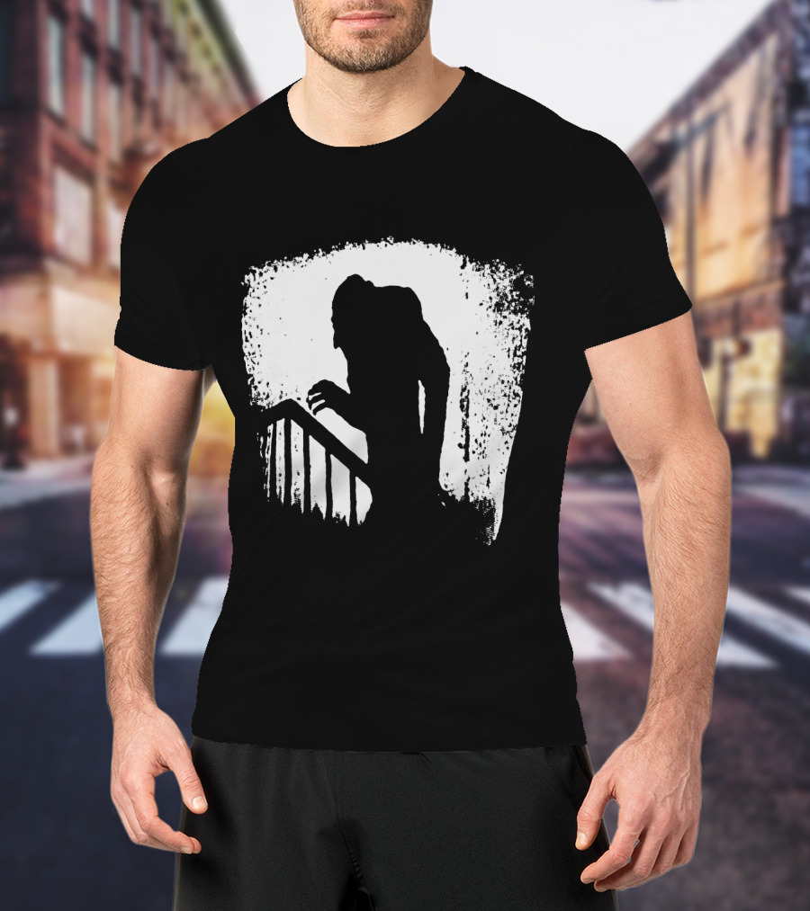Nosferatu Vintage Horror Silhouette Icon Classic T-Shirt