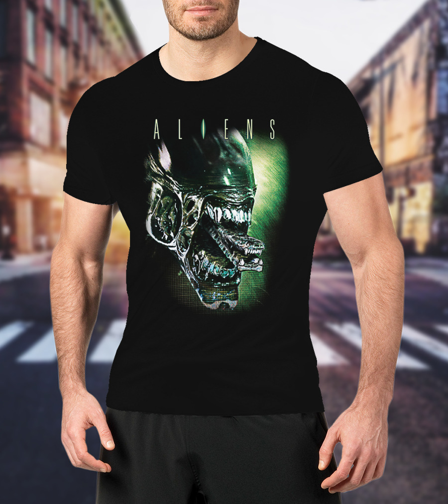 Aliens Xenomorph Head T-Shirt