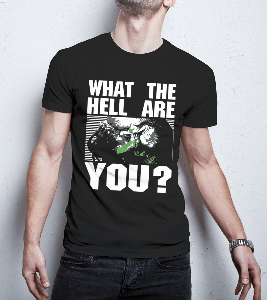 Predator Alien What The Hell Are You? T-Shirt