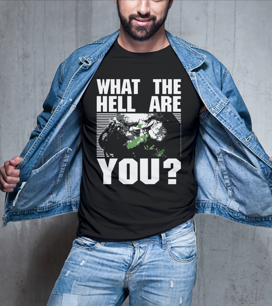 Predator Alien What The Hell Are You? T-Shirt