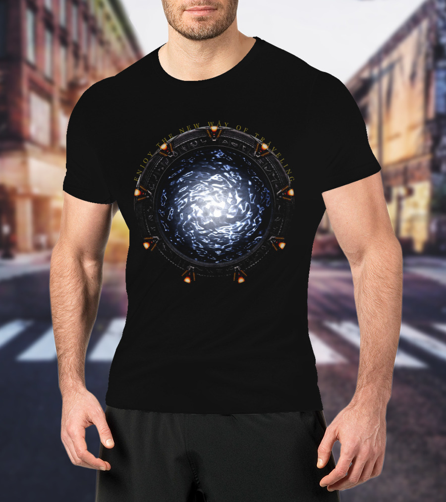 Stargate Portal Enjoy The New Way Of Traveling T-Shirt