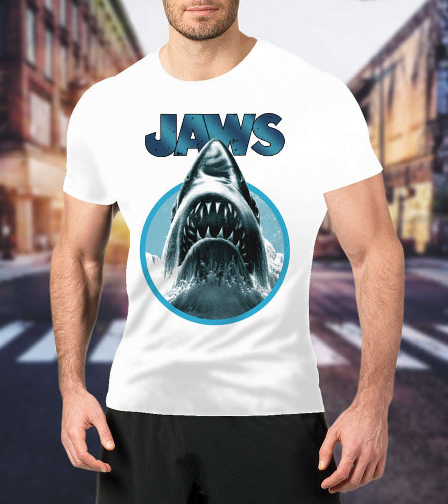 JAWS Shark Iconic Movie T-Shirt