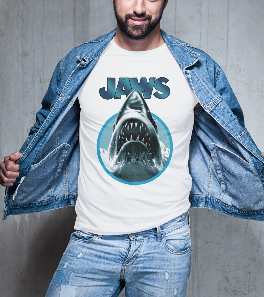 JAWS Shark Iconic Movie T-Shirt
