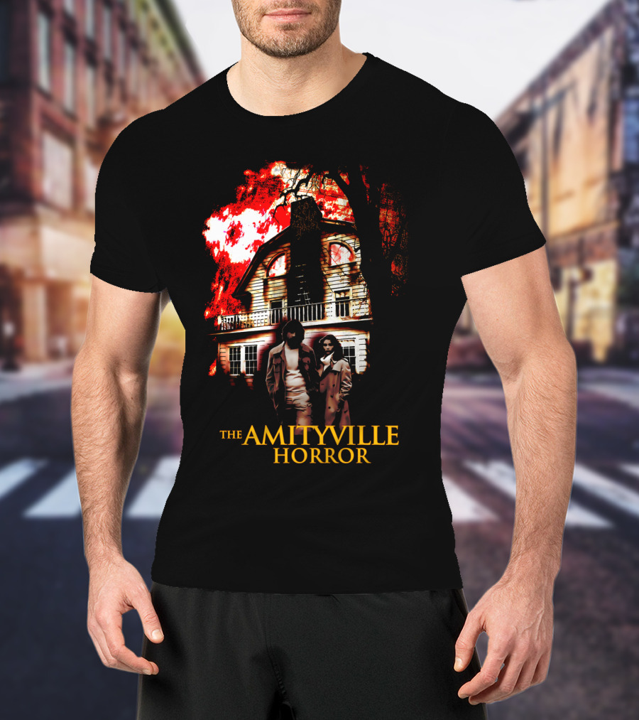 The Amityville Horror 1979 Haunted House Iconic Scene T-Shirt