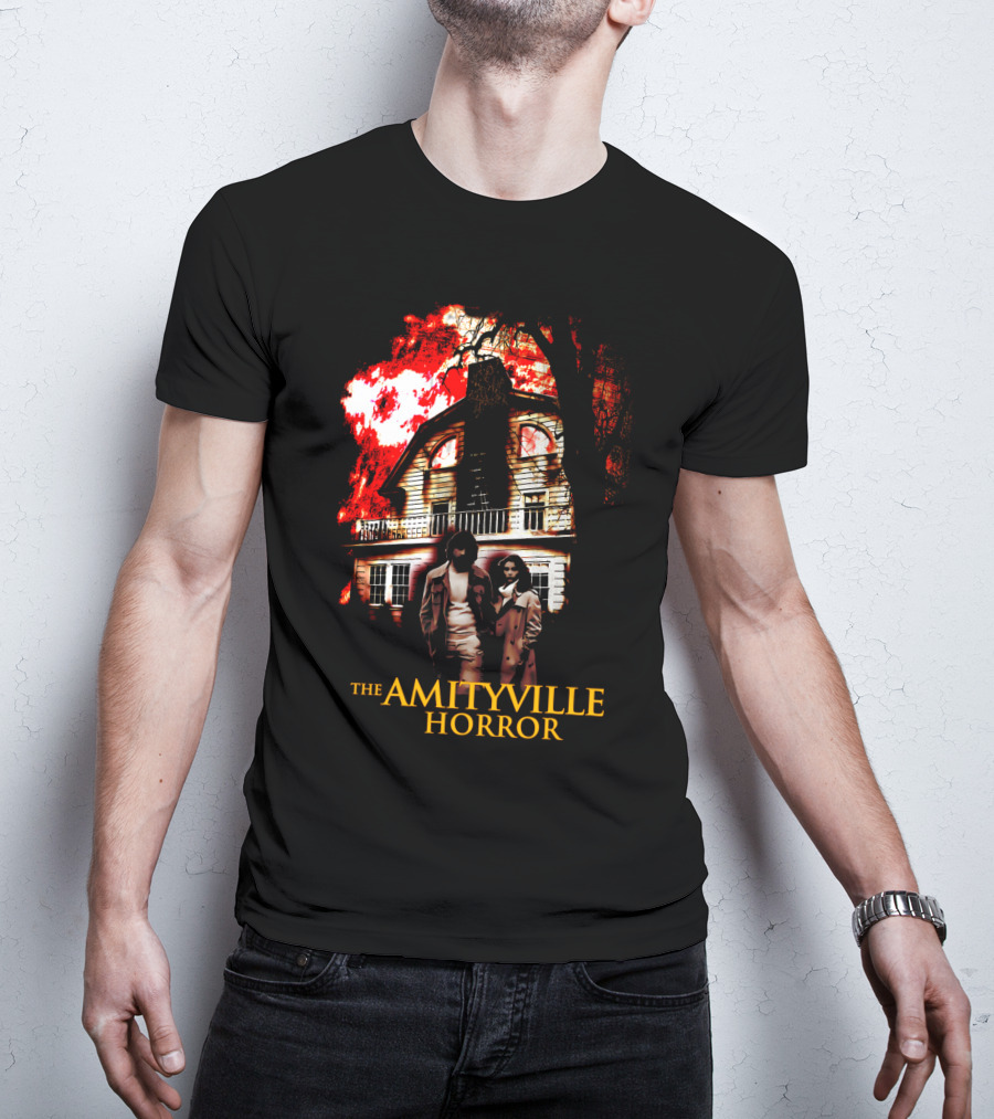 The Amityville Horror 1979 Haunted House Iconic Scene T-Shirt