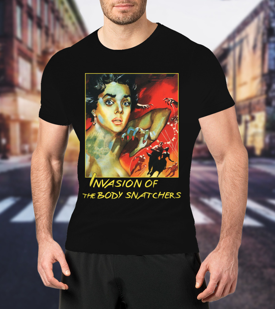 Invasion Of The Body Snatchers 1978 Classic Horror Movie Cover T-Shirt