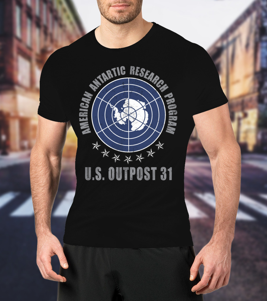 American Antarctic Research Program U.S. Outpost 31 The Thing T-Shirt