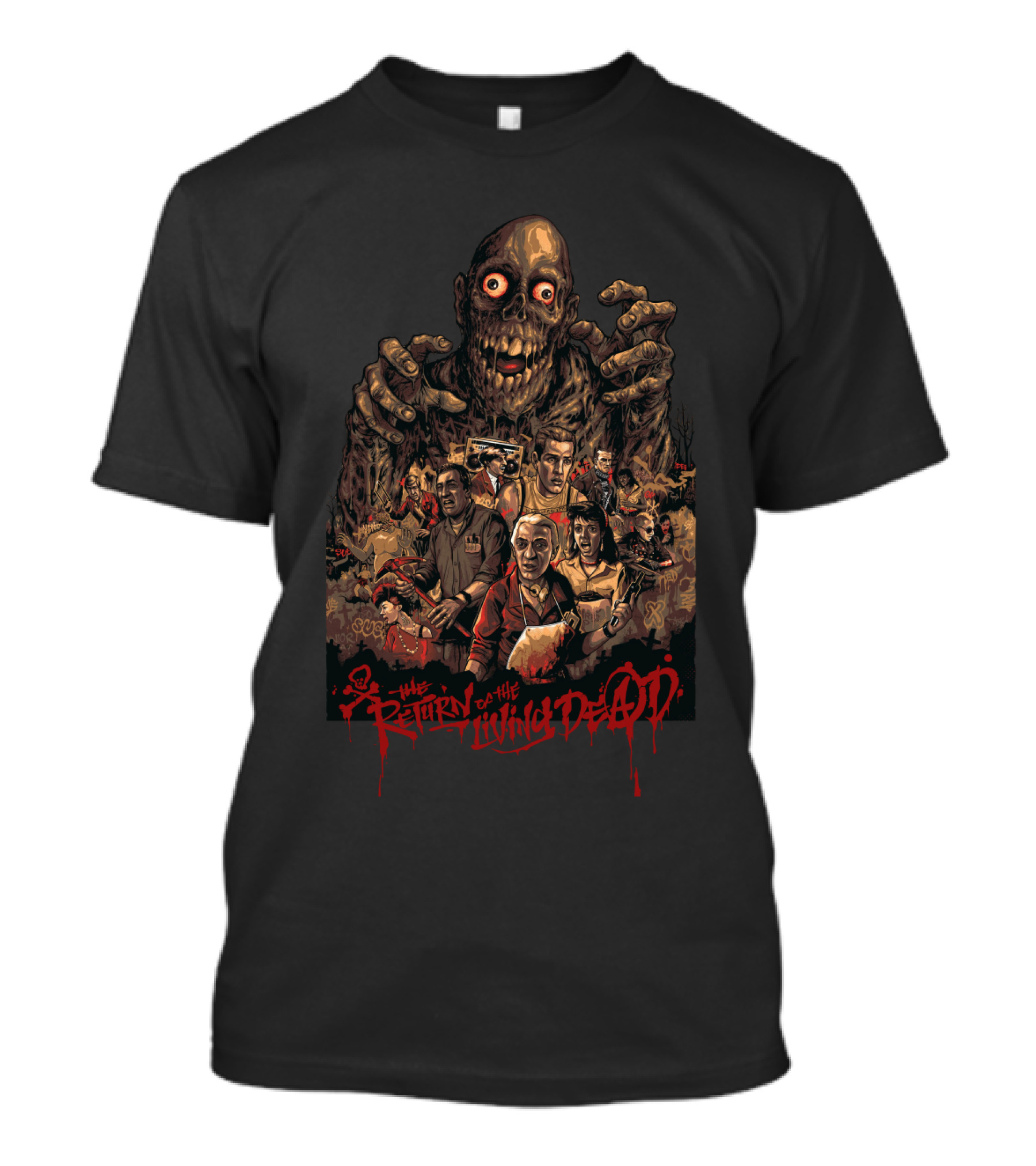 The Return Of The Living Dead Zombie Horde T-Shirt