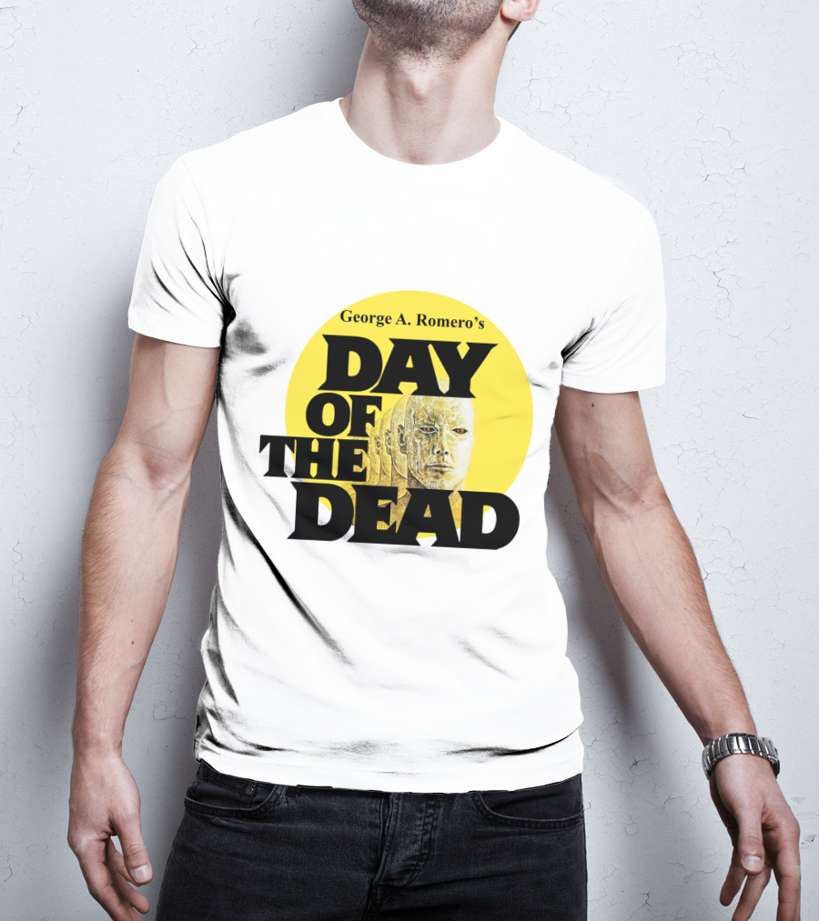 George A. Romero's Day Of The Dead Zombie Horror Movie T-Shirt