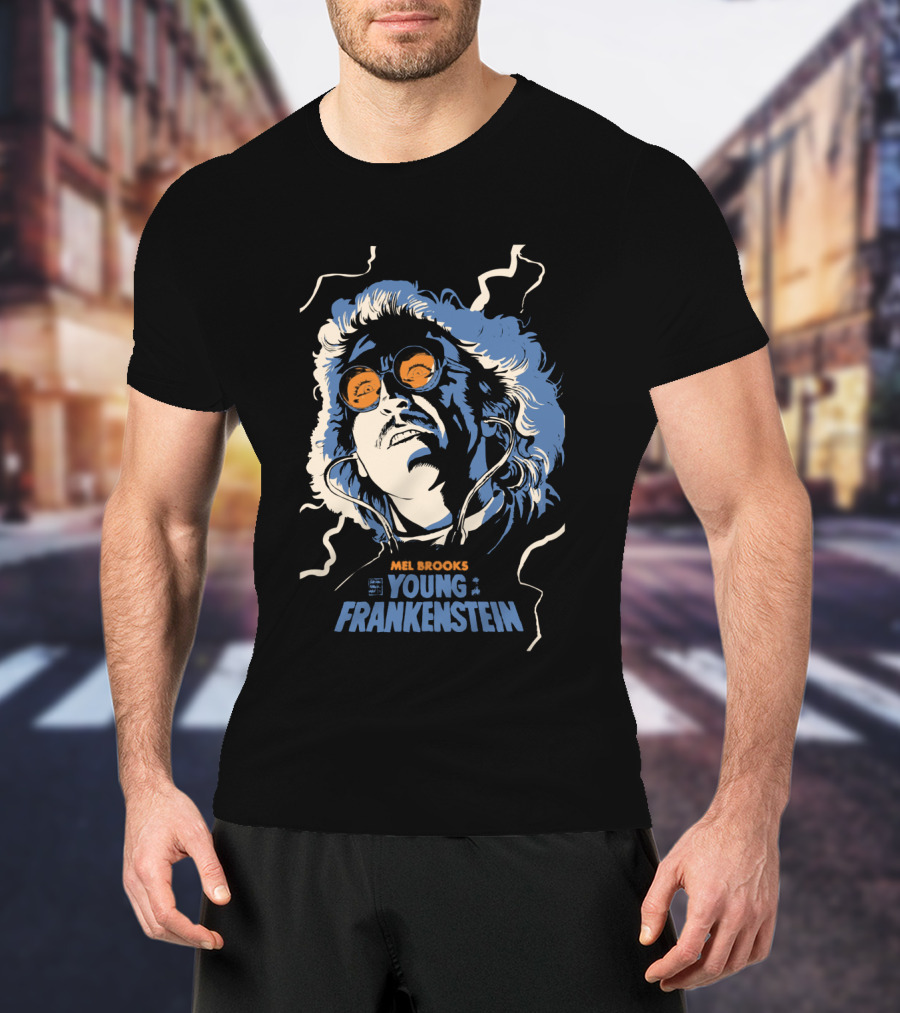 Mel Brooks Young Frankenstein Electric Shock T-Shirt
