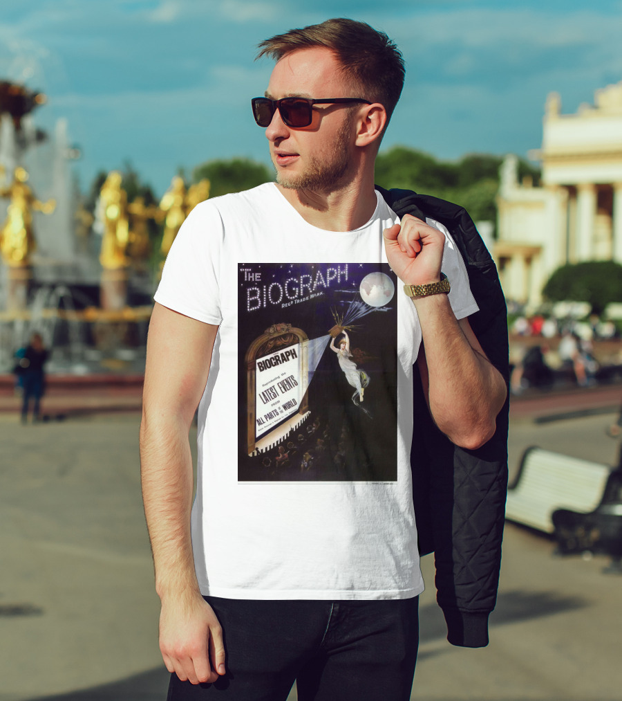 The Biograph 1910 Reg Trade Mark Biograph Presenting Latest Events From All Parts Of The World T-Shirt