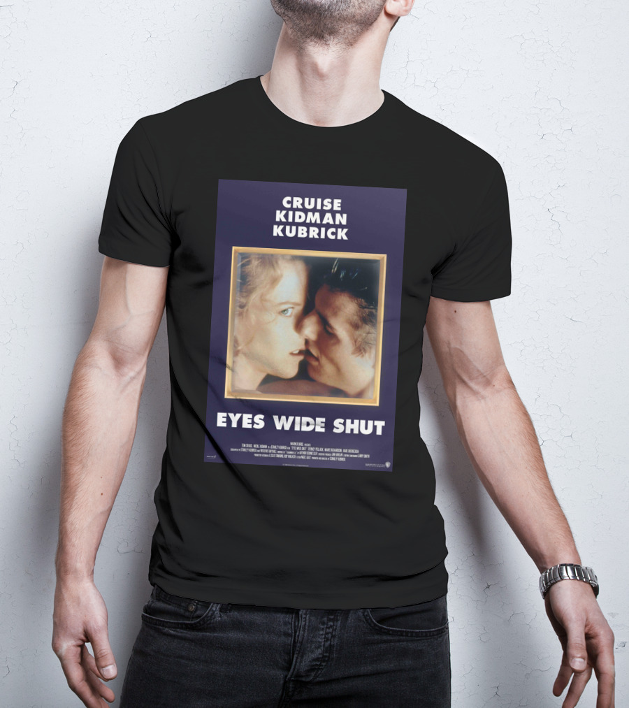 Cruise Kidman Kubrick Eyes Wide Shut 1999 Film T-Shirt