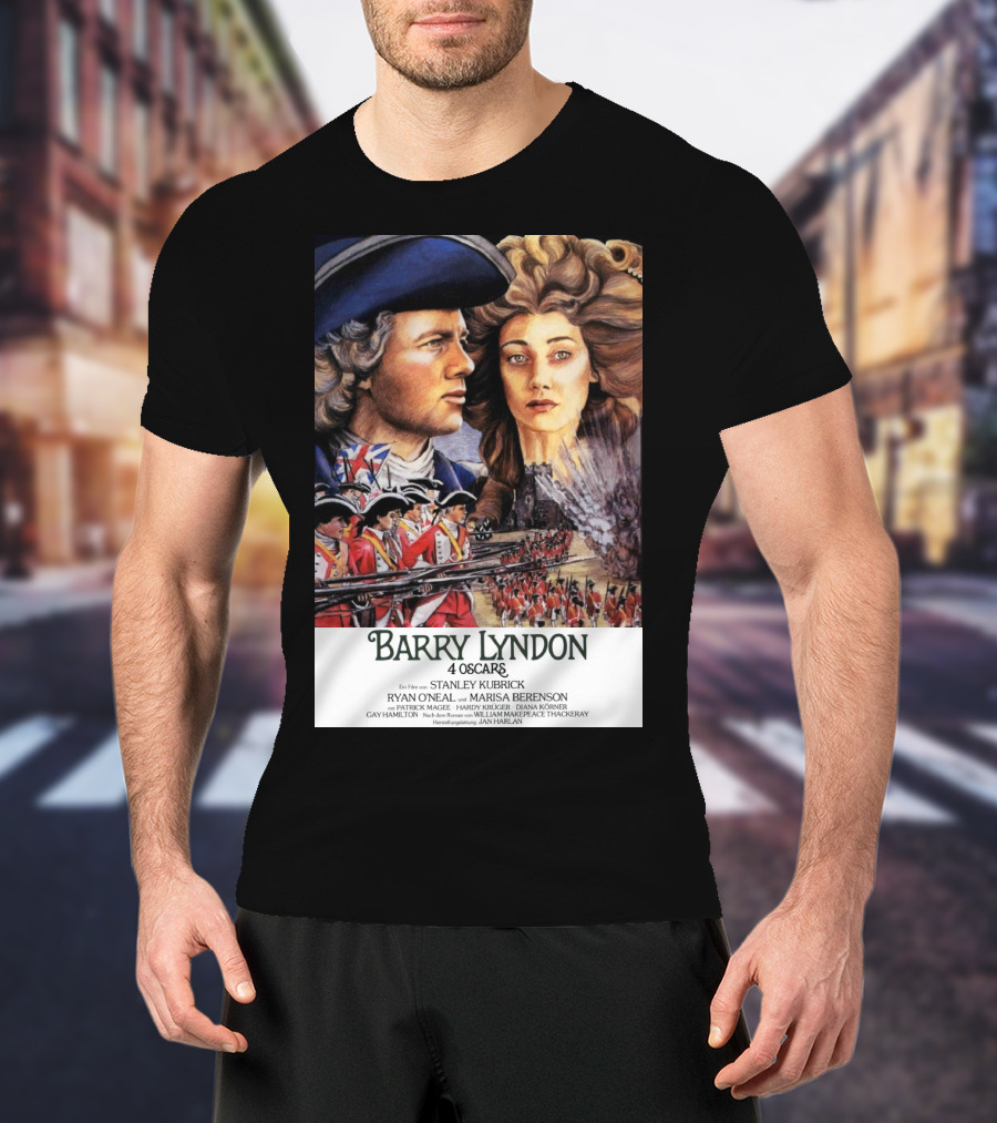 Barry Lyndon Stanley Kubrick 4 Oscars Ryan O'Neal Marisa Berenson T-Shirt