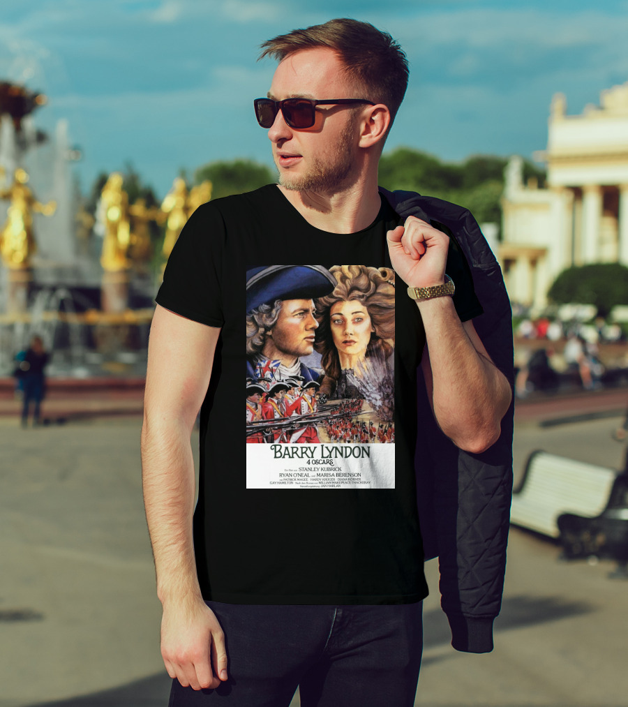 Barry Lyndon Stanley Kubrick 4 Oscars Ryan O'Neal Marisa Berenson T-Shirt