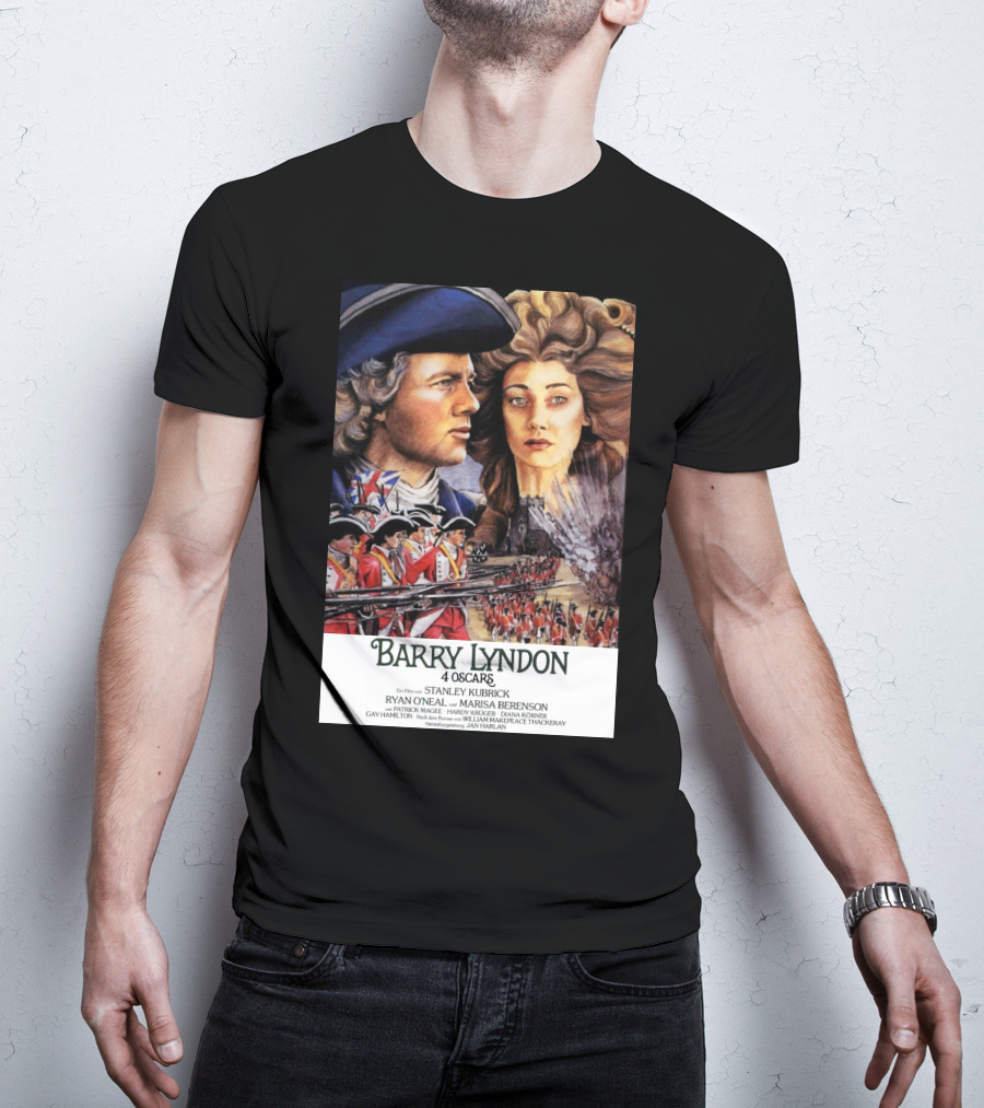 Barry Lyndon Stanley Kubrick 4 Oscars Ryan O'Neal Marisa Berenson T-Shirt