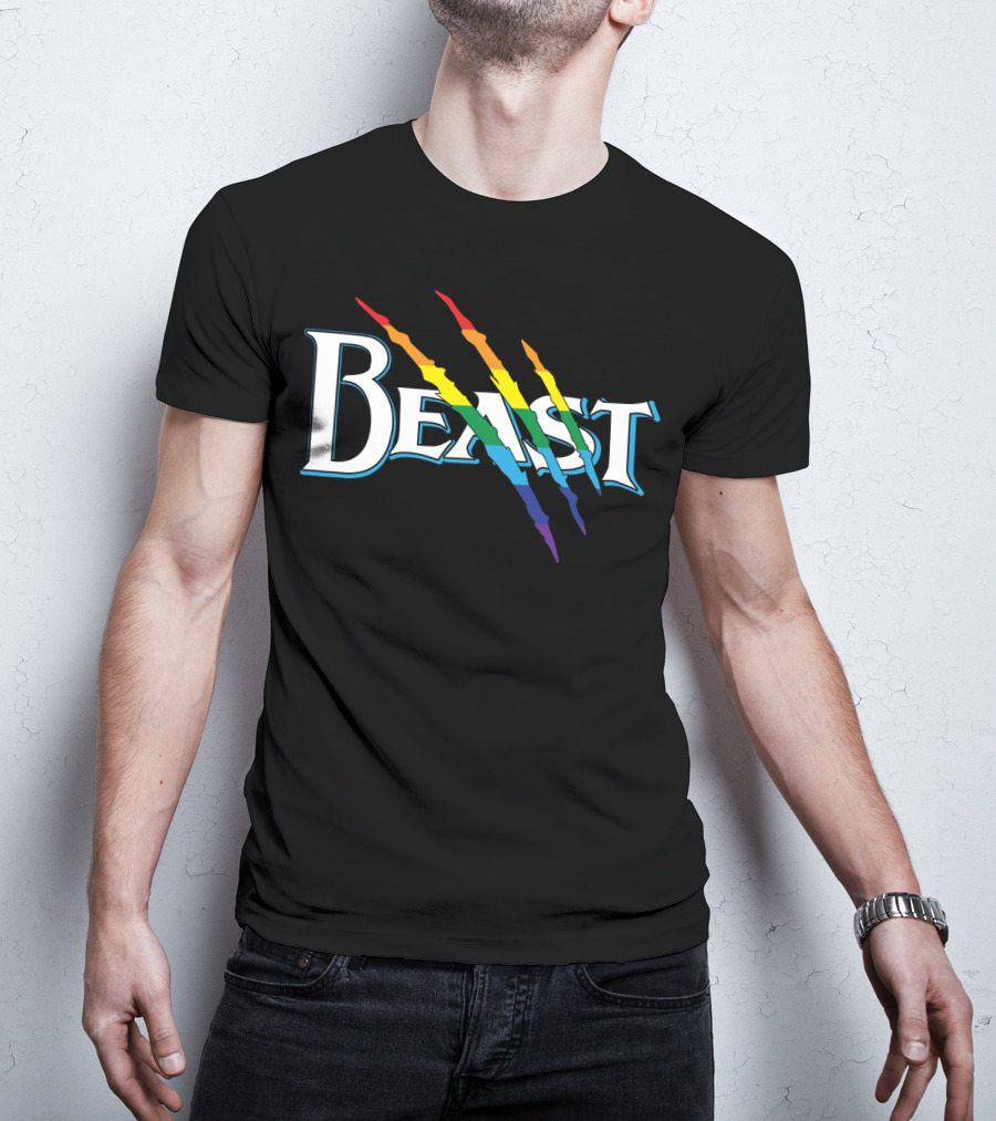 Beast Rainbow Claw Marks T-Shirt