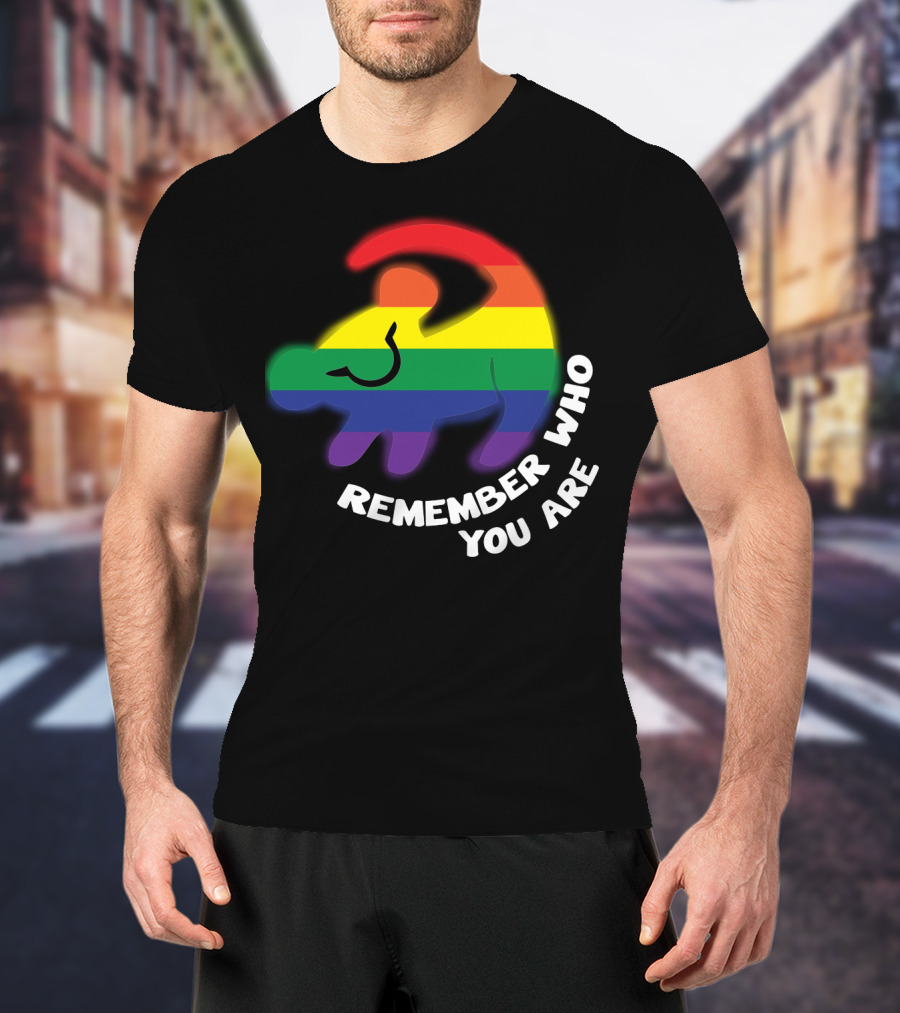 Remember Who You Are Pride Lion T-Shirt