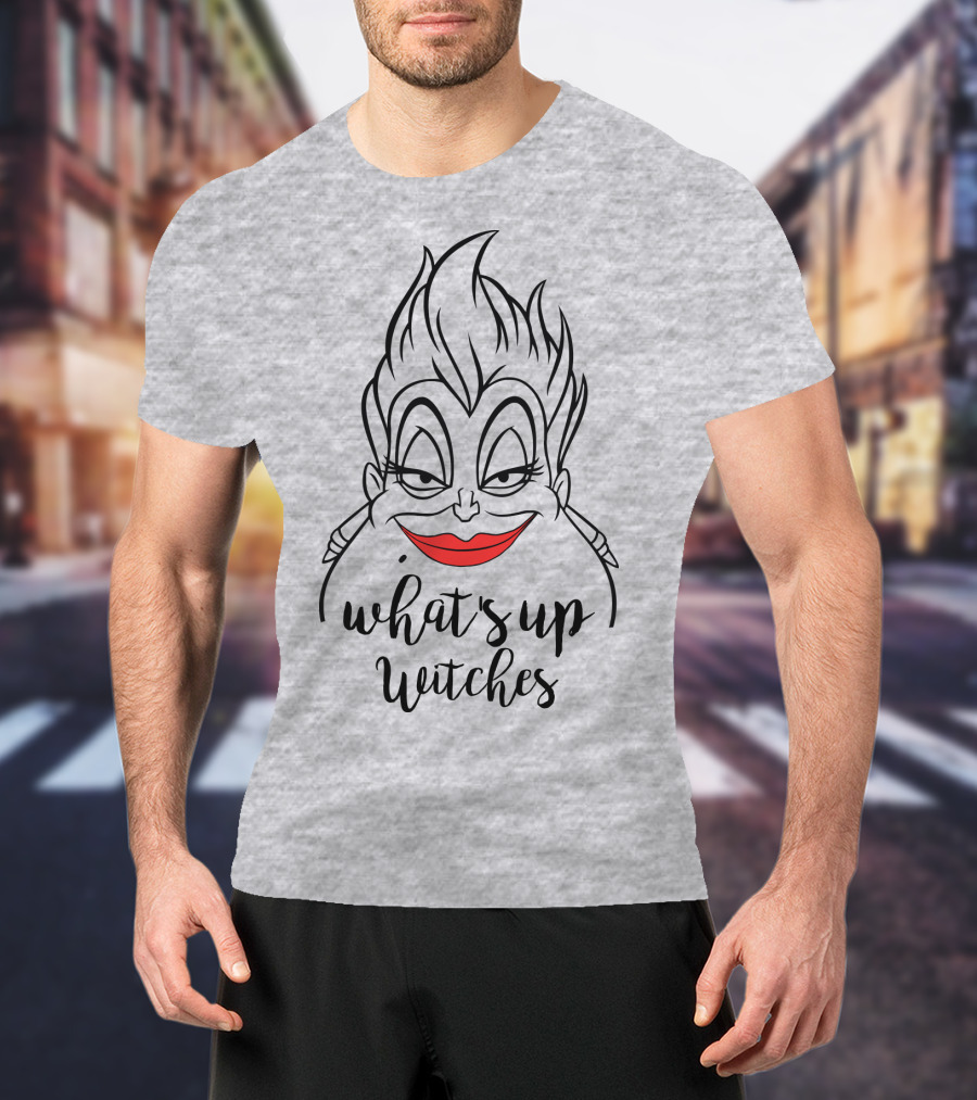 What's Up Witches Ursula Disney Villain T-Shirt