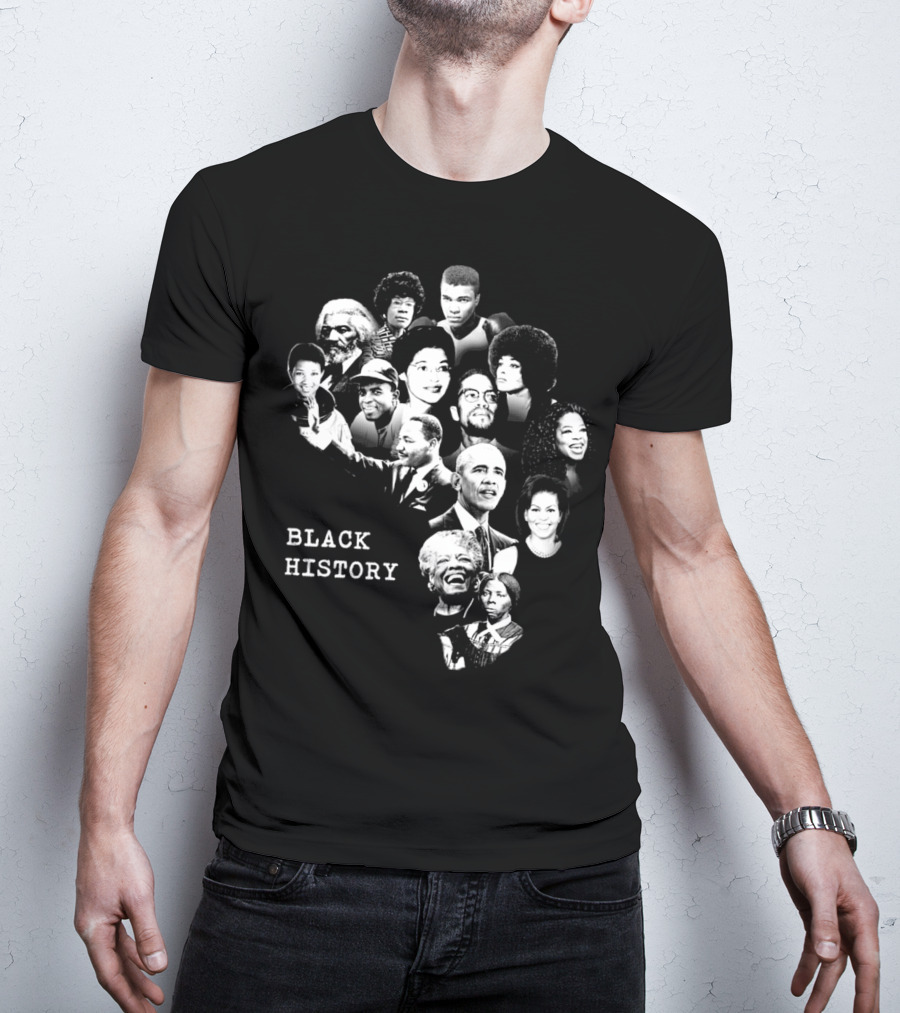 Black History Icons And Influential Figures T-Shirt